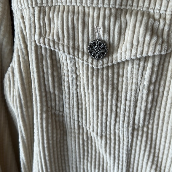 J Jill size M cream jacket - Picture 4 of 7